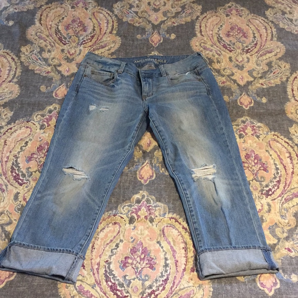 Below the knee Cropped Capri pants
